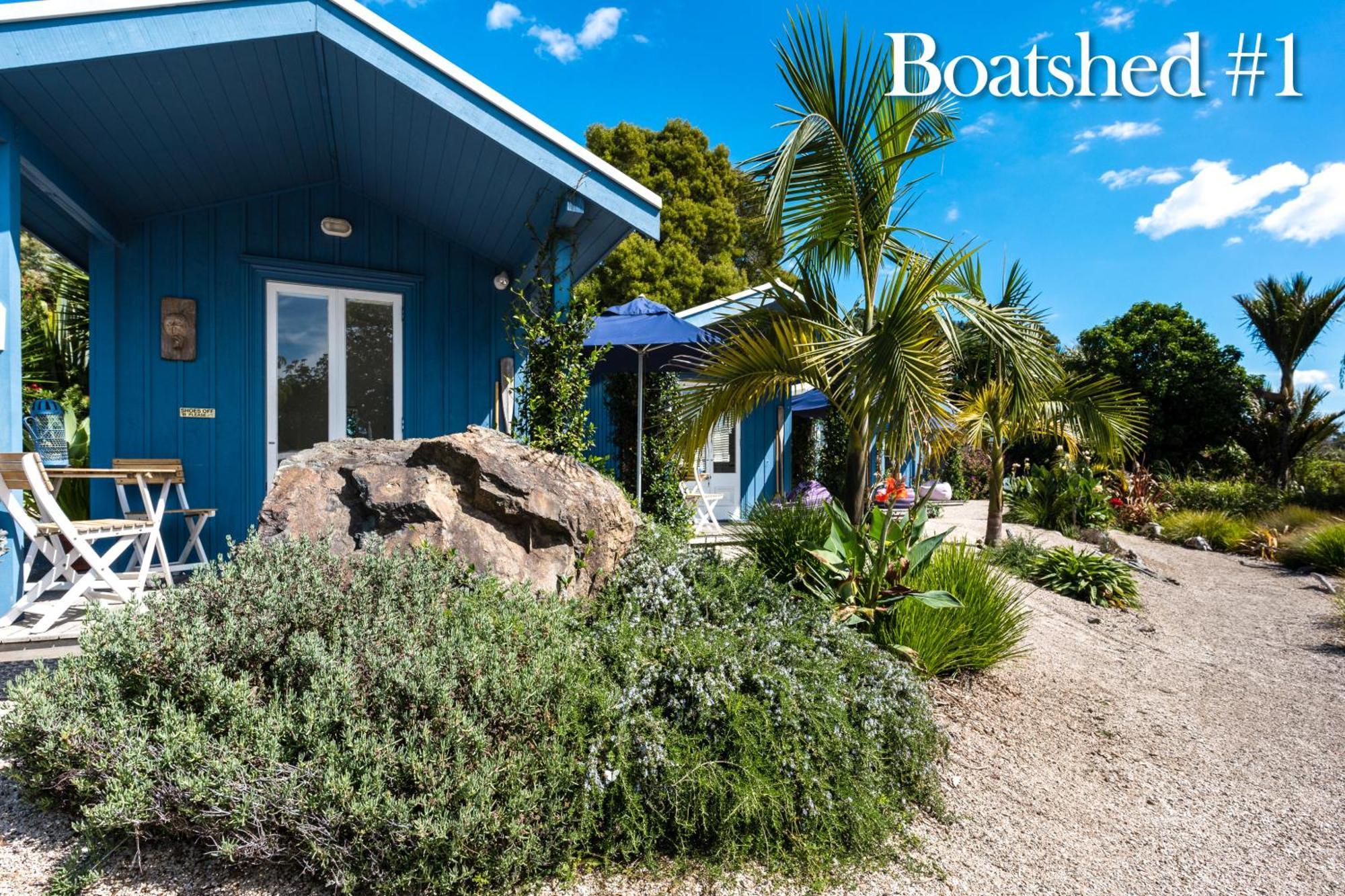 Boatsheds On The Bay, Waiheke Island Apartman Ostend Szoba fotó